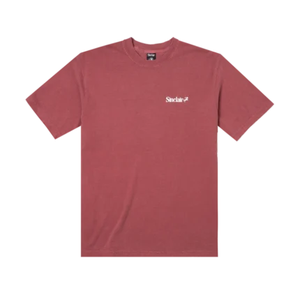 SINCLAIR CLAIRSSENTIAL MAROON T-SHIRT